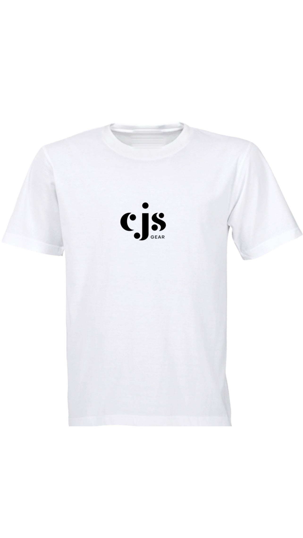 CJS Logo White T-shirt